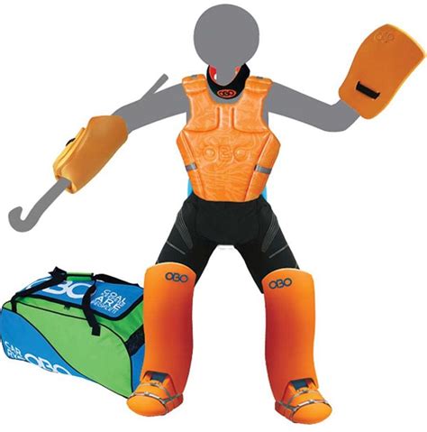 obo field hockey goalie equipment.